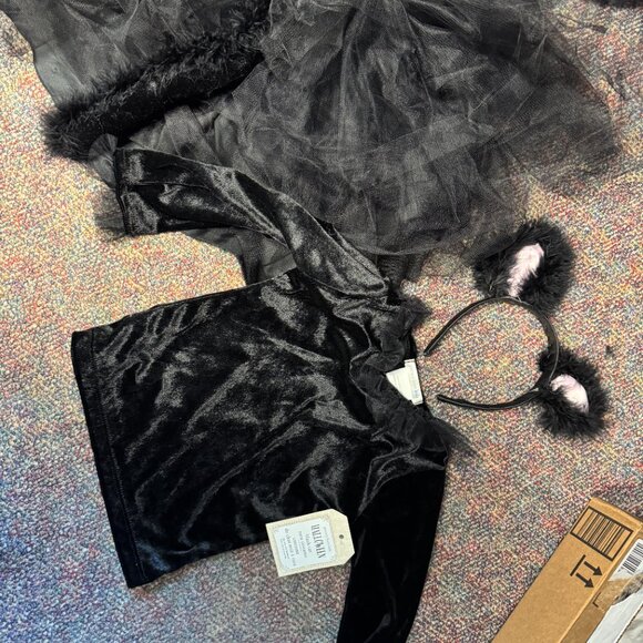 Pottery Barn Kids Black Cat Halloween Costume - Picture 2 of 2